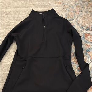 Mono B Charcoal Quarter-Zip Top